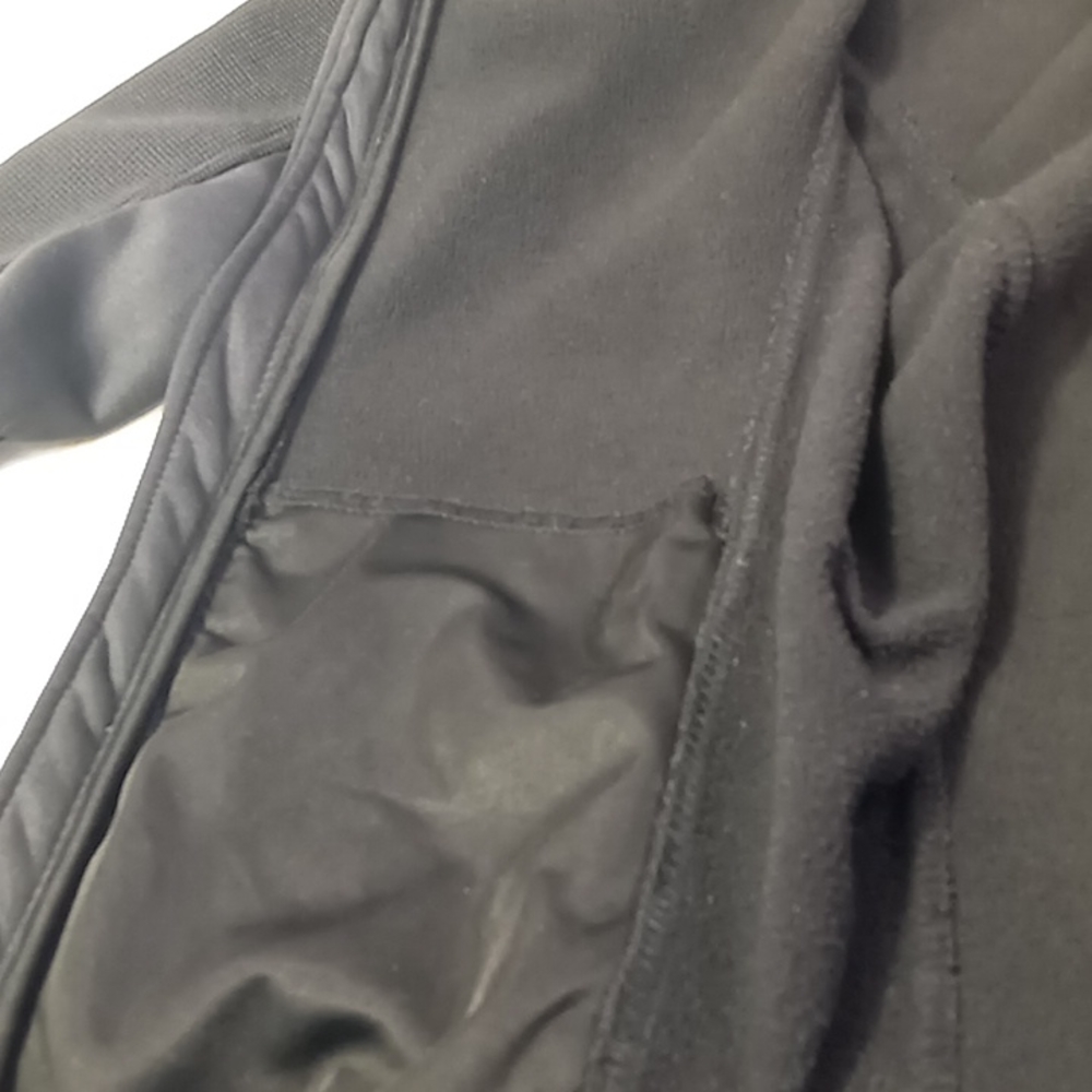 Spyder Fleece Lined Zip Up Jacket Size Youth XL (18-20) Black/ Red - Picture 11 of 15